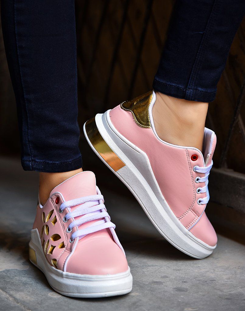 Baby Pink Sneakers – Fabulous Shoes